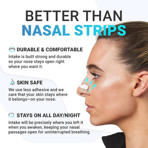 Magnetic Nasal Strips - Anti-Snore, Oxygen-Boosting