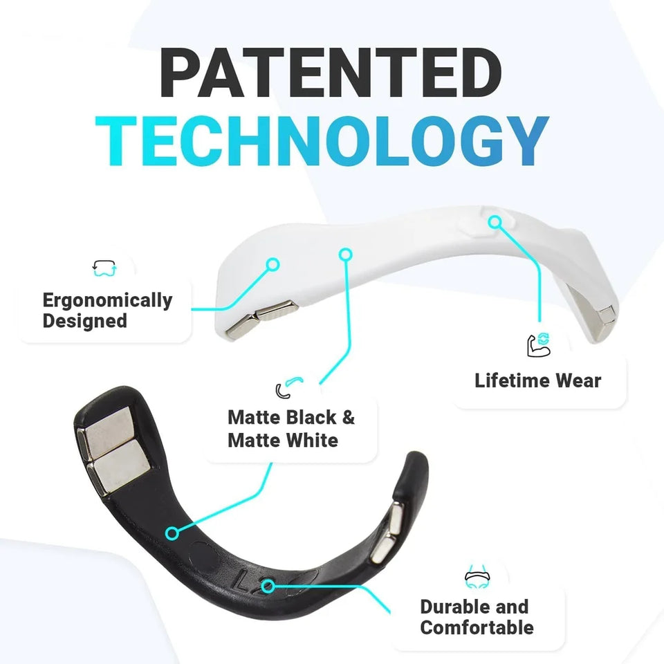 Magnetic Nasal Strips - Anti-Snore, Oxygen-Boosting