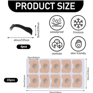 Magnetic Nasal Strips - Anti-Snore, Oxygen-Boosting