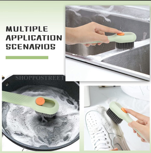 Multifunctional Liquid Sneaker Cleaning Brush with Soap Dispenser